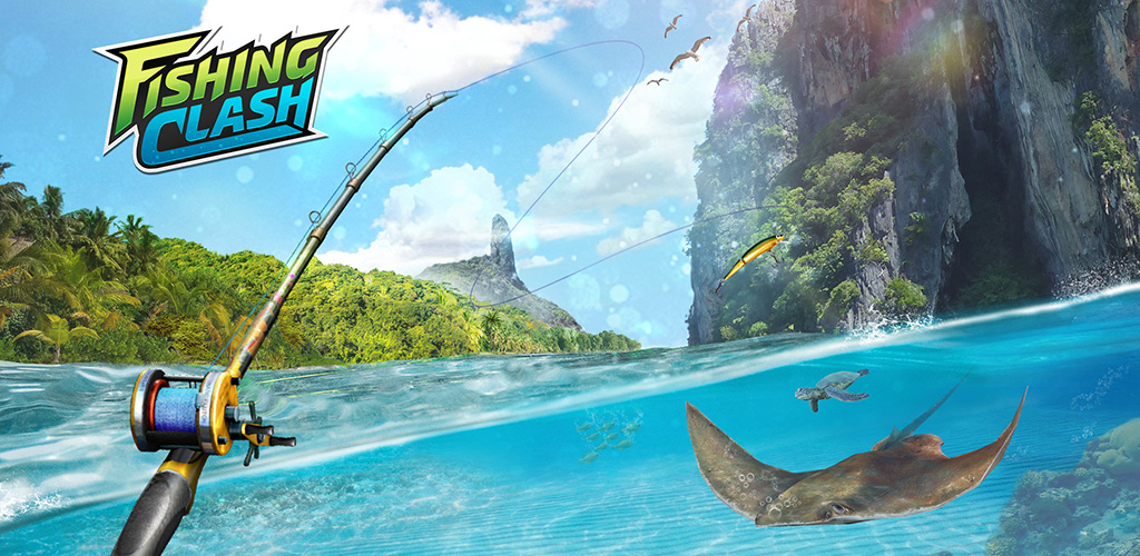 Fishing Clash Catching Fish Game. Hunting Fish 3D