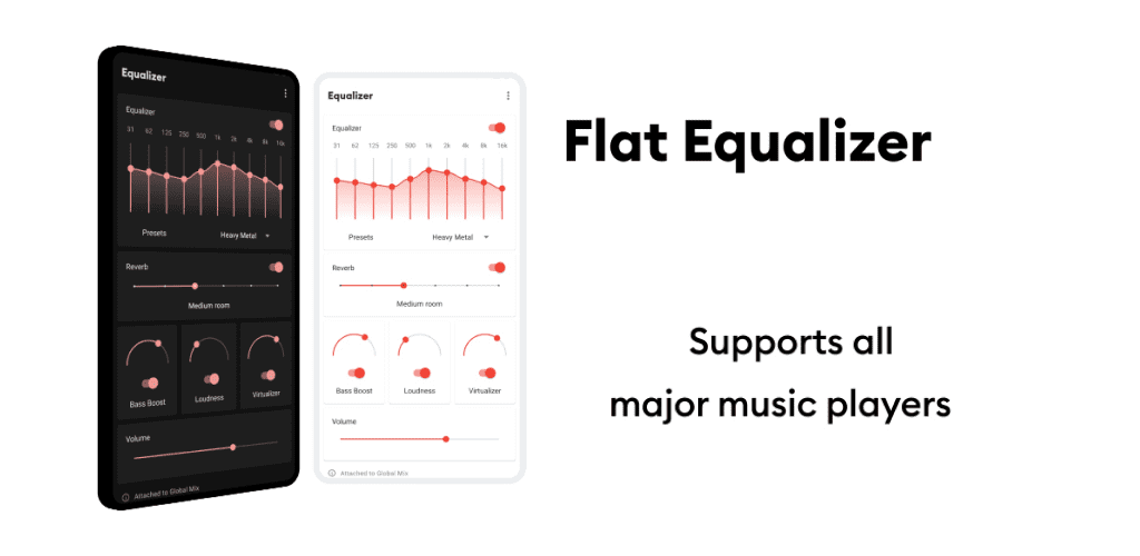 Flat Equalizer - Bass Booster & Volume Booster