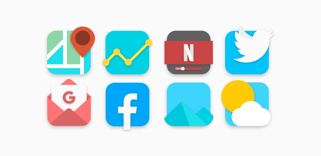 Flat Evo - Icon Pack