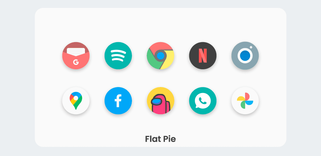 Flat Pie - Icon Pack