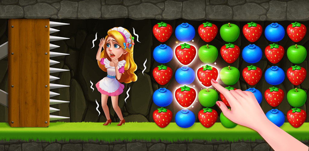 Fruit Genies - Match 3 Puzzle Games Offline