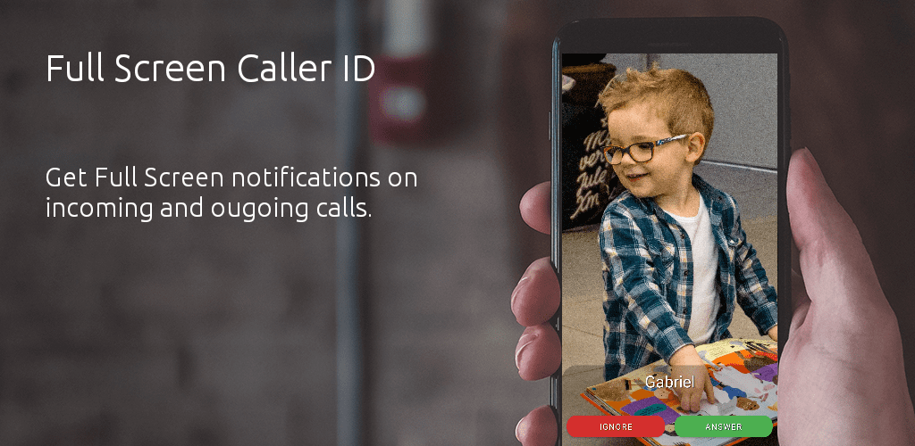 Full Screen Caller ID PRO