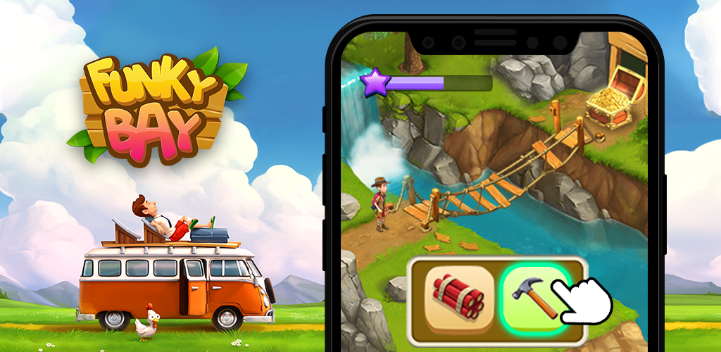 Funky Bay - Farm & Adventure game