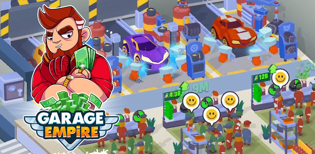 Garage Empire - Idle Building Tycoon & Racing Game