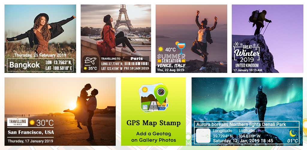 GPS Map Stamp: Geotag Photos with Timestamp Camera