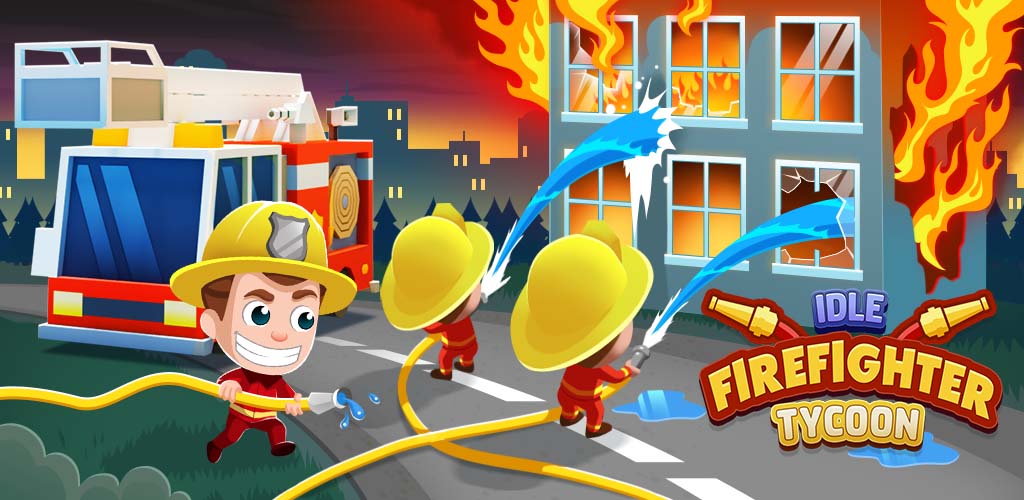 Idle Firefighter Tycoon - Fire Emergency Manager