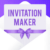 invitation card maker logo