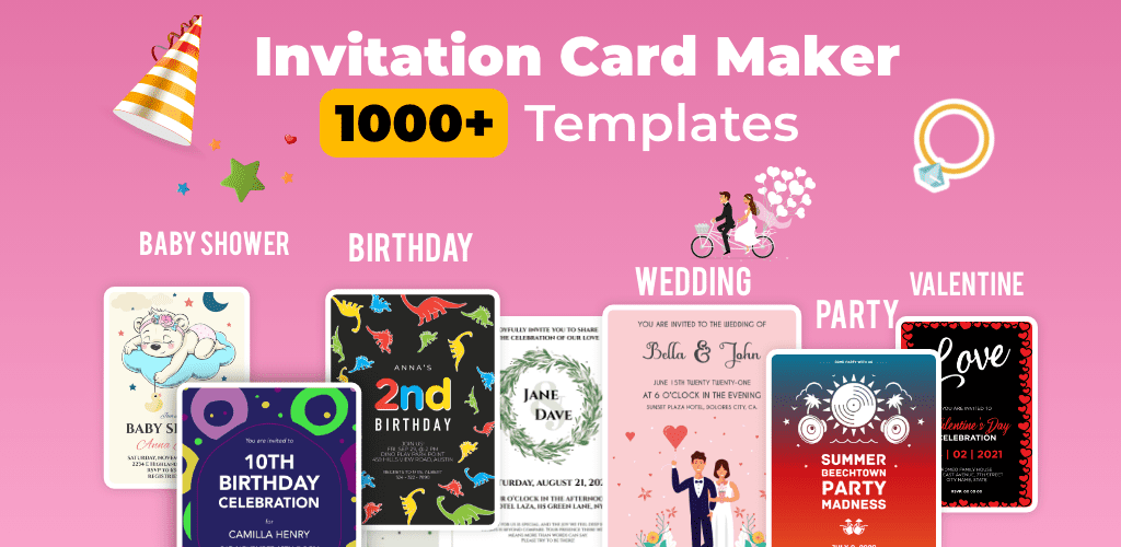 Invitation Card Maker & Design