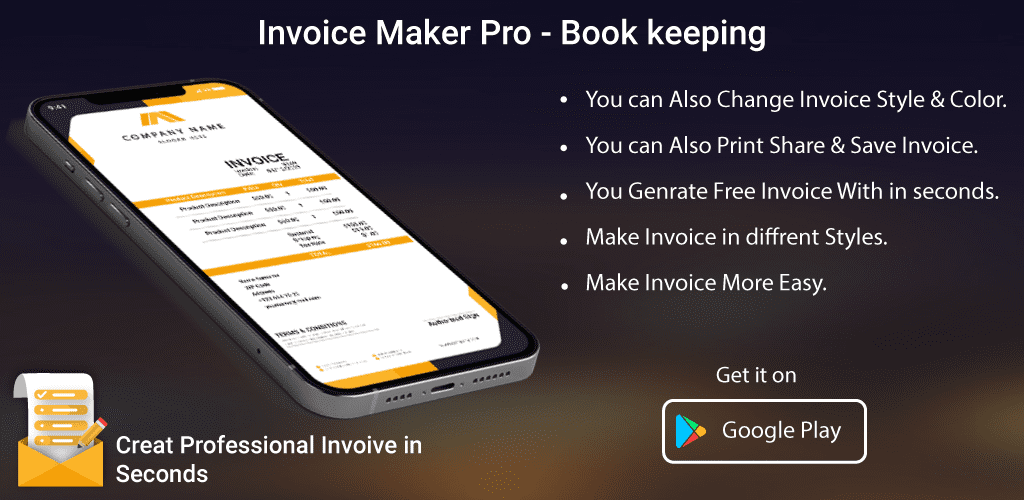 Invoice Maker PRO (Free Invoice Generator)