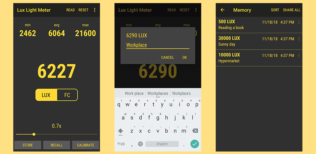 Lux Light Meter Pro