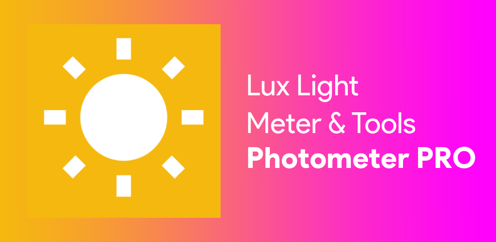 Lux Light Meter Photometer PRO