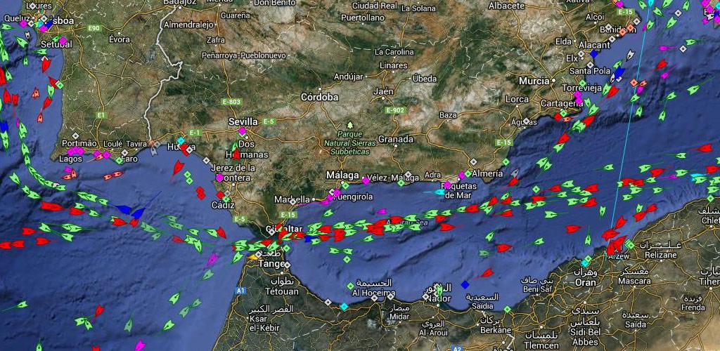 MarineTraffic ship positions