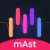 mast music status video maker logo