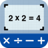 math scanner by photo logo