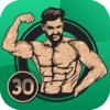 men workout at home logo