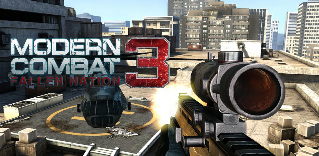 Download Modern Combat 3: Fallen Nation - Modern Combat 3 Android + data