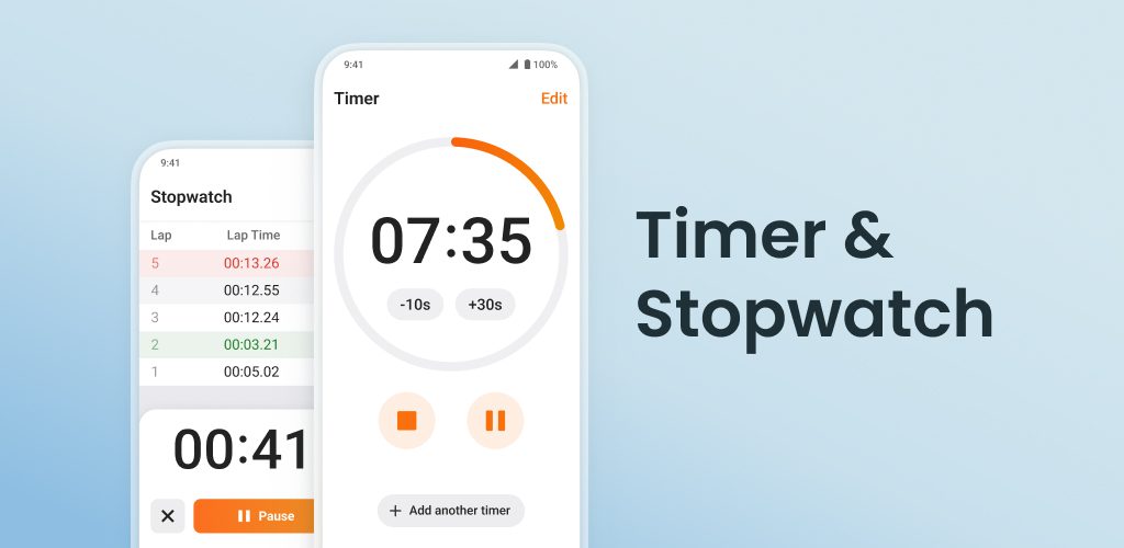 Multi Timer: Timer + Stopwatch