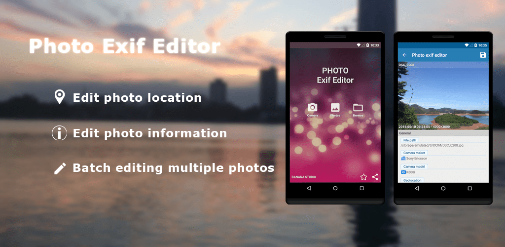 Photo exif editor Pro