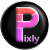 pixly fluo 3d logo