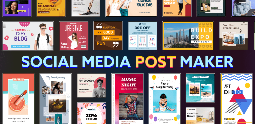 Post Maker-Graphics Design For Social Media Post PRO