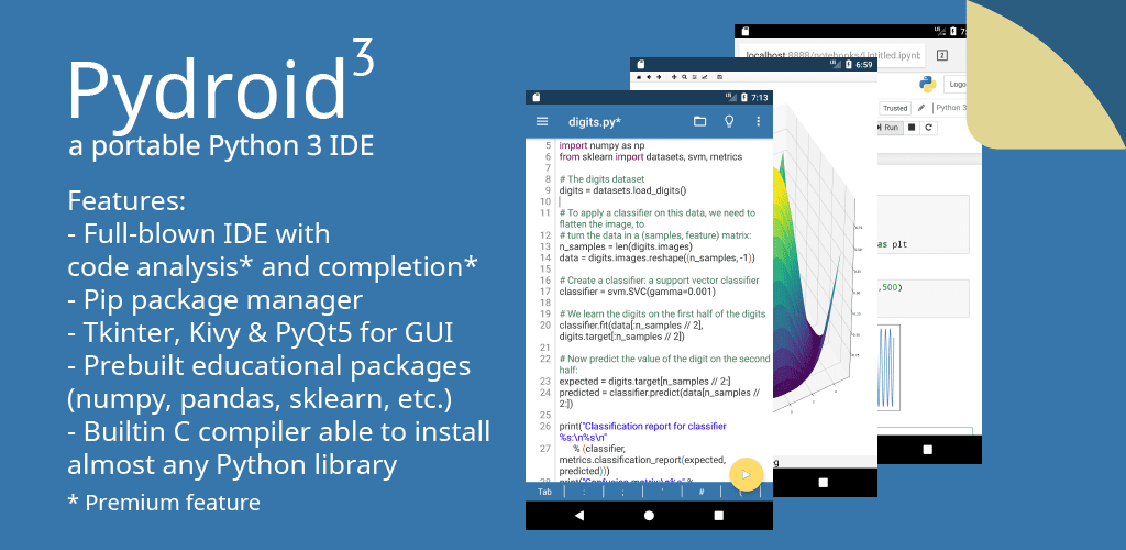 Pydroid 3 - IDE for Python