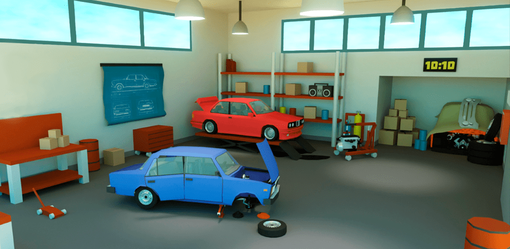 Retro Garage - Car mechanic simulator