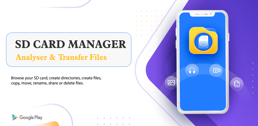 SD Card manager, Analyzer & Transfer Files