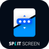 split multitasking dual screen logo