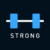 strong exercise gym log 5x5 logo