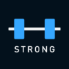 strong workout tracker gym log logo