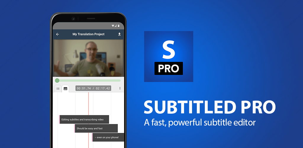 Subtitled Pro - Subtitle Editor