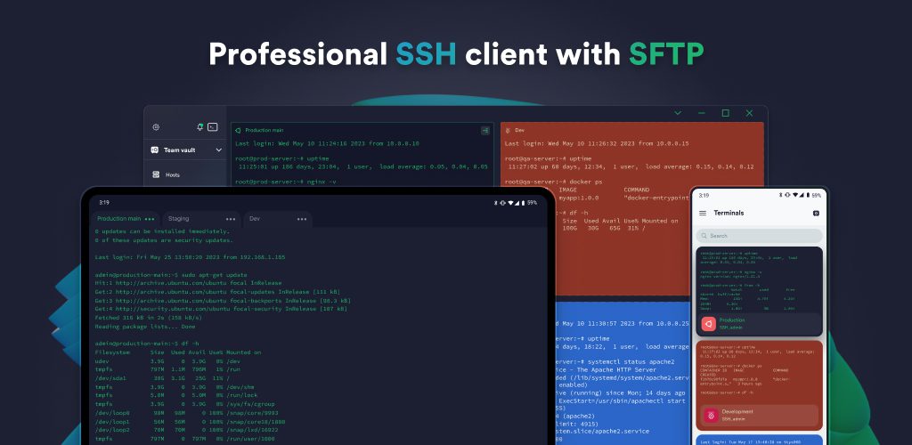 Termius - SSHSFTP and Telnet client Premium