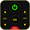 universal tv remote control pro logo