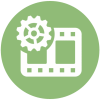 video format factory premium logo