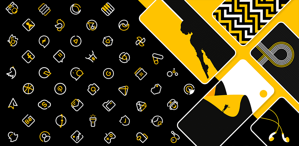 YellowLine Icon Pack